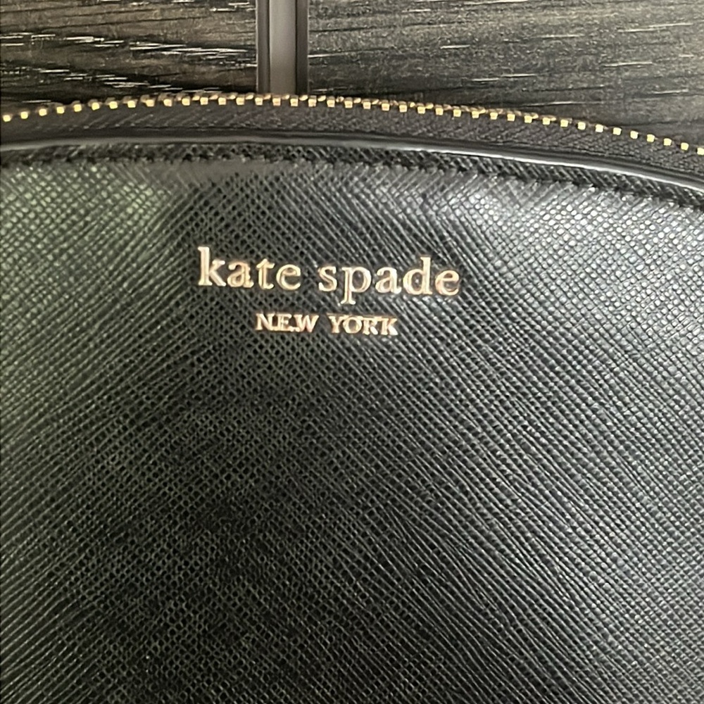 Kate Spade, New York Black Saffiano leather Small Dome Crossbody Bag - Picture 3 of 11